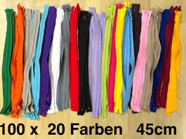 Reissverschlüsse   100 x 45 cm     neu     TOP Angebot