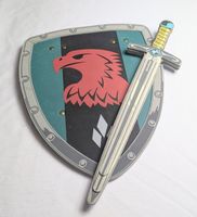 PLAYMOBIL - Ritter Schild mit Schwert  - aus dem Jahr 2010