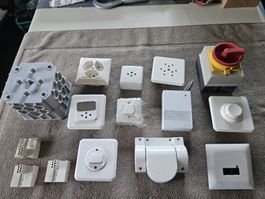 Elektro Material Konvolut verschiedene Teile guter Zustand