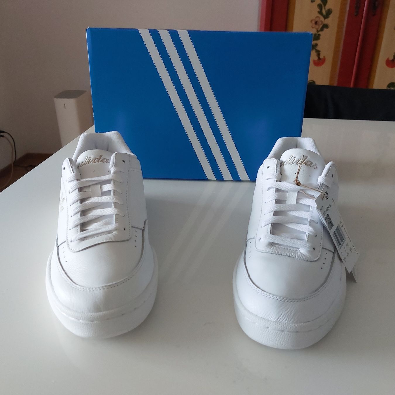 Adidas Herrenschuhe: Adidas Court Super Sneaker – Neu und originalverpackt aus Schenkon von 1996234