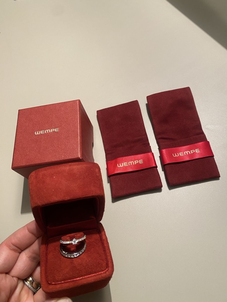 Anelli: Wempe Ring Set with Diamonds - Elegant Design Jewellery – Nuovo (secondo la descrizione) da Herrliberg venduto da non_5qdb