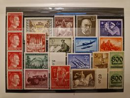 Deutsches Reich Briefmarken POSTFRISCH