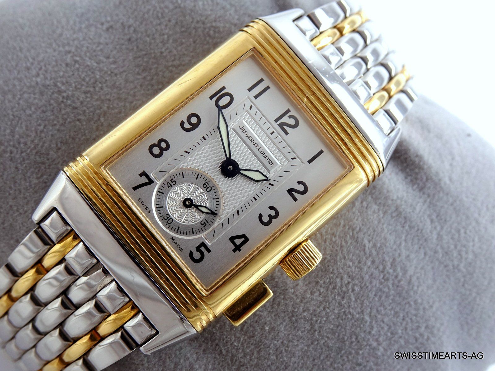 Jaeger-Lecoultre Orologi: JAEGER LECOULTRE 18K/SS DUOFACE MEMORY 255.5.82 CHRONO – Usato da Zürich venduto da SWISSTIMEARTS-AG 2