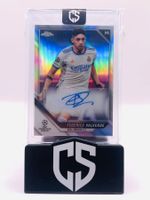 2021-22 Topps Chrome UCL Federico Valverde Auto Real Madrid
