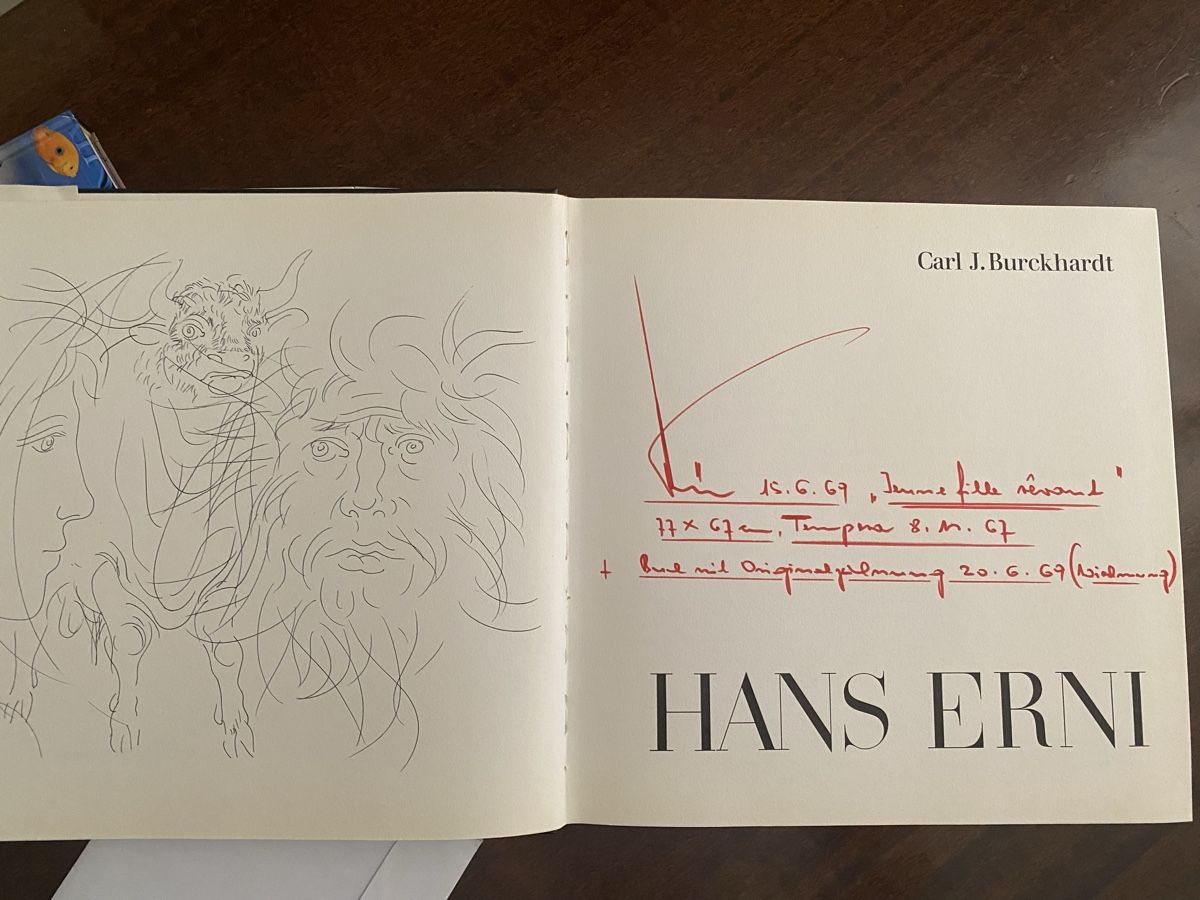 Bücher: HANS ERNI – Gebraucht aus Genève von Mar0007 1