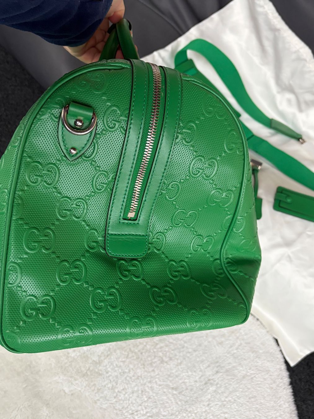 Gucci Borse: GUCCI HANDTASCHE WEEKENDER SONDERFARBE NEU – Nuovo e nell'imballaggio originale da Rütihof venduto da elcheffe81 4