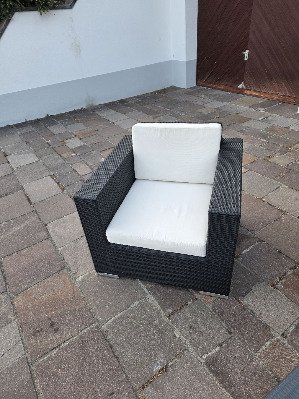 Set di tavolo e panche: Rattan Gartenlounge – Usato da Bäretswil venduto da xxflockixx 5