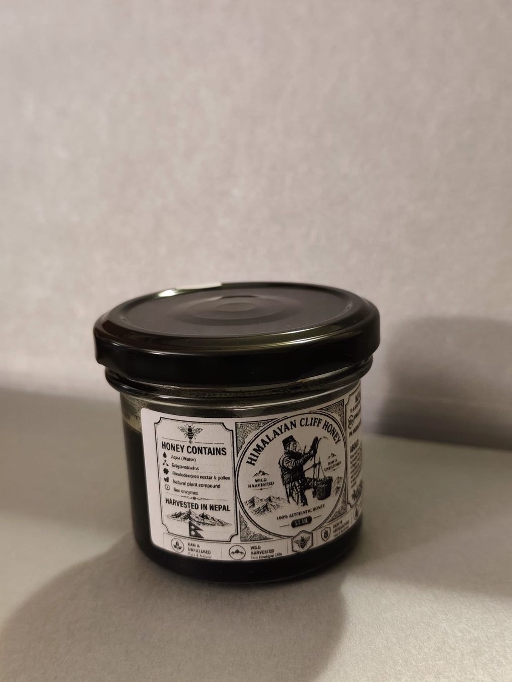 Cibi & Specialità: Himalayan Cliff Honey – Nuovo e nell'imballaggio originale da Verbier venduto da Thangka.tibet 3