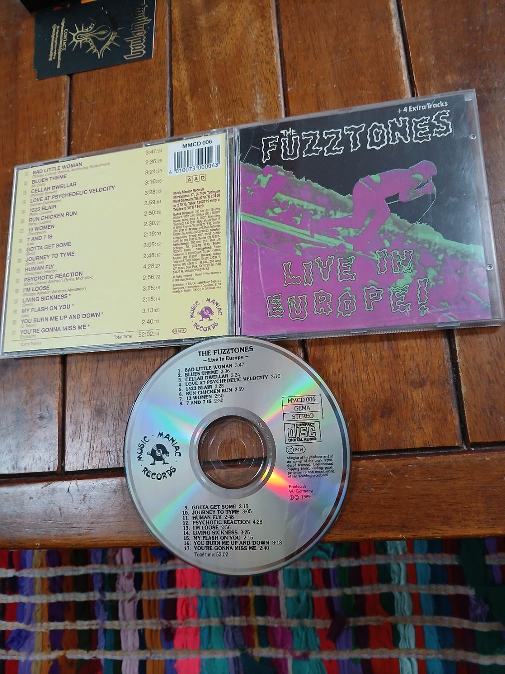 CDs: the fuzztones- live... – Gebraucht aus St-Cergue von VeganWarrior