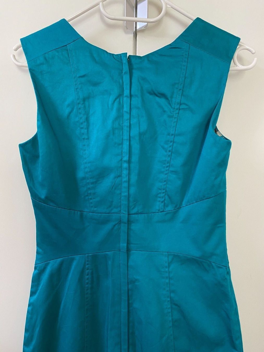 H&M Kleider: Neues elegantes Kleid petrolfarbig Grösse 34 – Neu (gemäss Beschreibung) aus Winkel von Flyhy2020 3