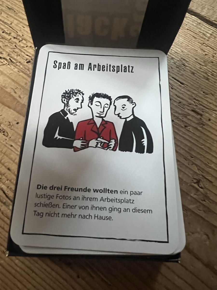 Spiele: Black Stories 5: 50 rabenschwarze Rätsel – Gebraucht aus Wohlenschwil von SmokyAnnie 1