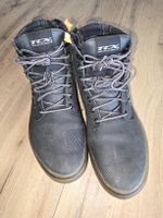 Bottines moto TCX cuir noir pointure 39