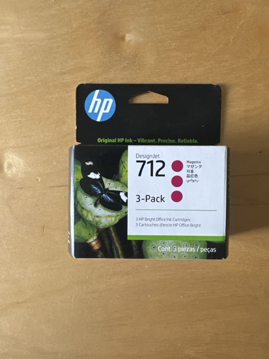 Altro in Scrittura & Disegno: HP DesignJet 712 Ink Cartridges 3-Pack x 3  – Nuovo (secondo la descrizione) da Kriens venduto da SupiDupiDeal 1