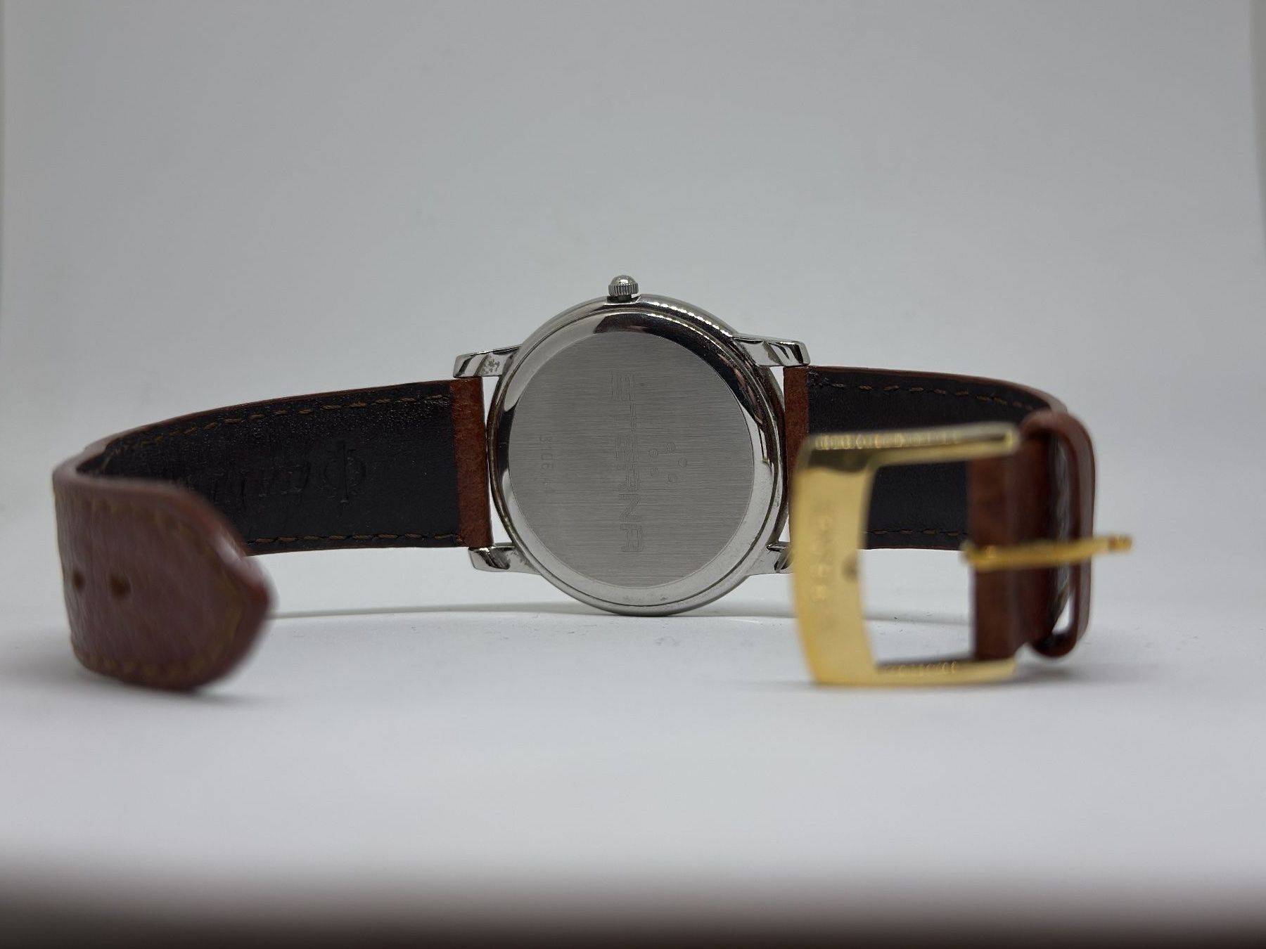 Eterna Orologi: ETERNA Galaxis 37mm Quartz Bicolor am Leder – Usato da Sempach venduto da ADR1AN0 2