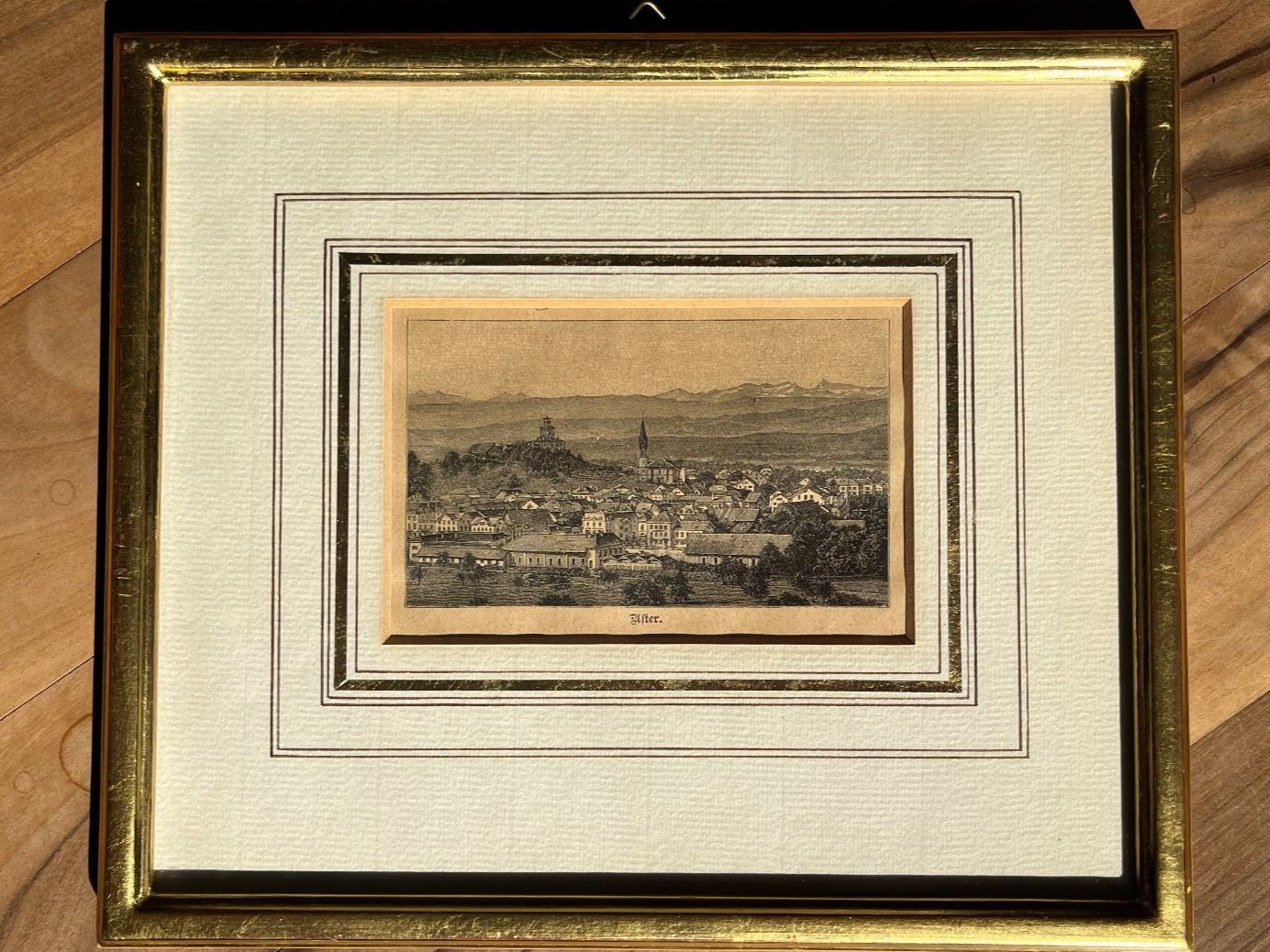 Gravures: Uster im Goldrahmen – D'occasion à Grüt (Gossau ZH) par -nixe-