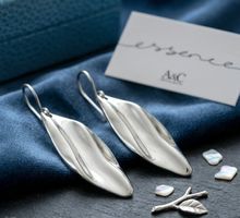 Edle Ohrringe Modell "Silk" - A&C Neu