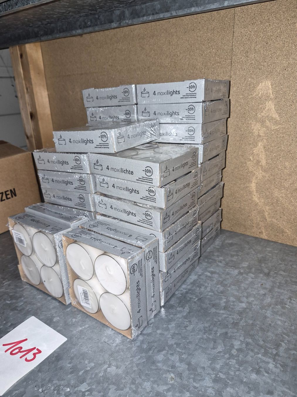 Candele: 1013 Posten Maxilichter aus Liq – Nuovo (secondo la descrizione) da Derendingen venduto da Meisterstuecke 1
