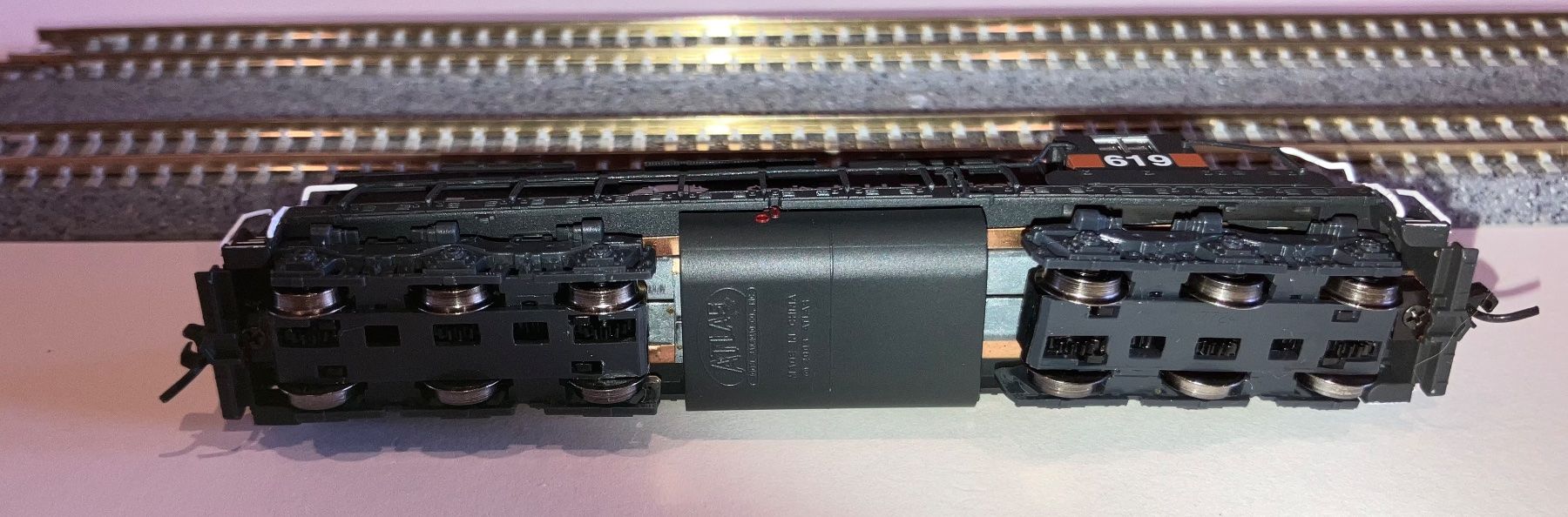 Modellini di ferrovie: (8) #54505 SD-26 Springfield Terminal #619 – Usato da Dompierre VD venduto da immorentes 6