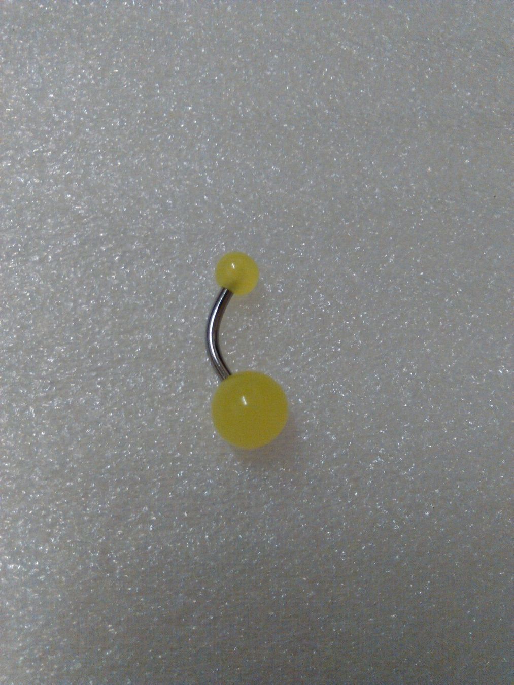 Gioielli per piercing: EDELSTHAL BAUCHNABELPIERCING;GELB FARBE – Nuovo (secondo la descrizione) da Basel venduto da bijoutrie_4 5