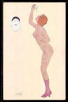 Raphael Kirchner: La Gourmandise, Nackte