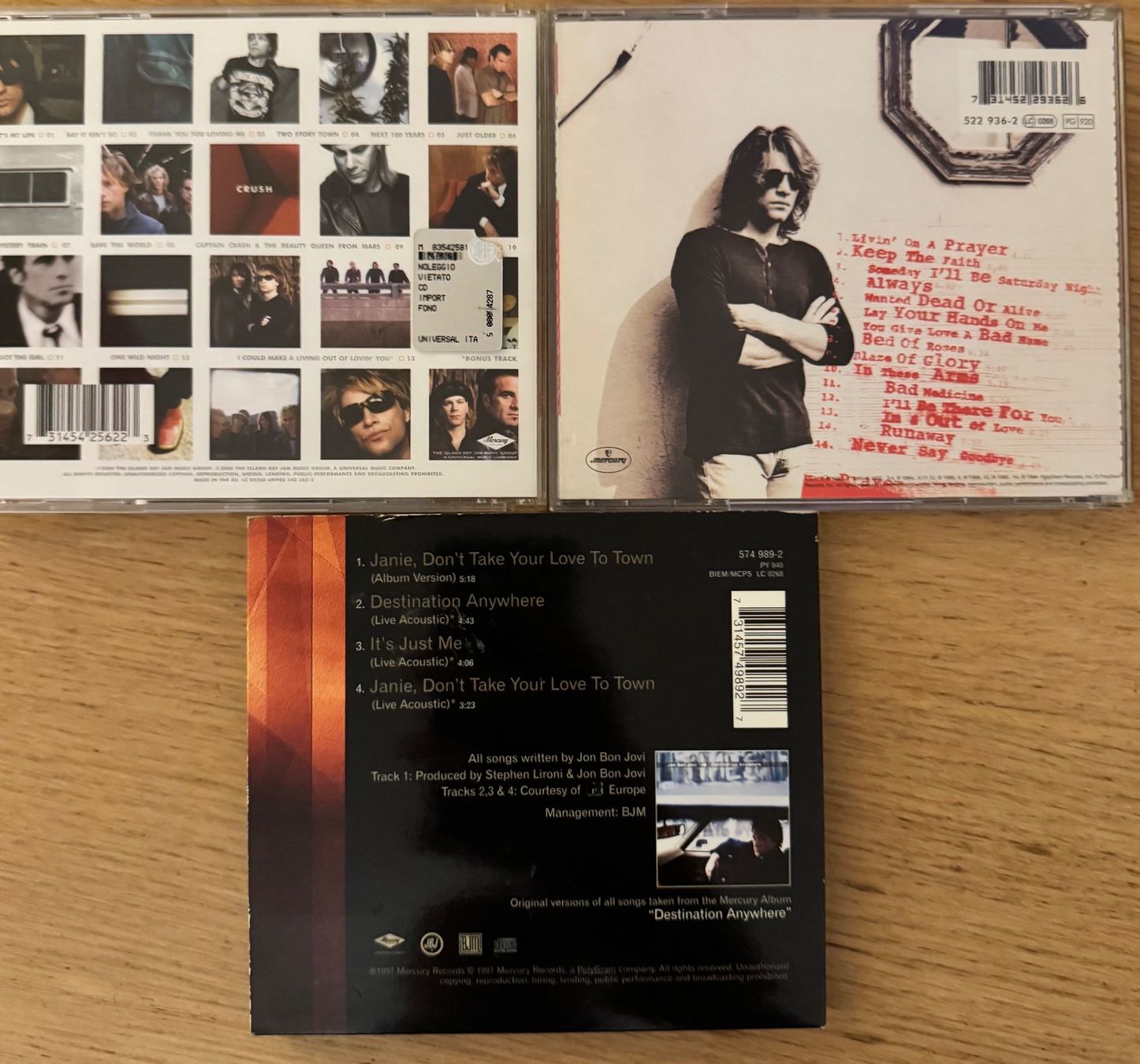 CDs: Bon Jovi – D'occasion à Lausanne par davzic 1