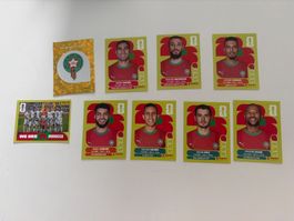 Panini Sticker-WM 2026 Marokko (9 Stück)