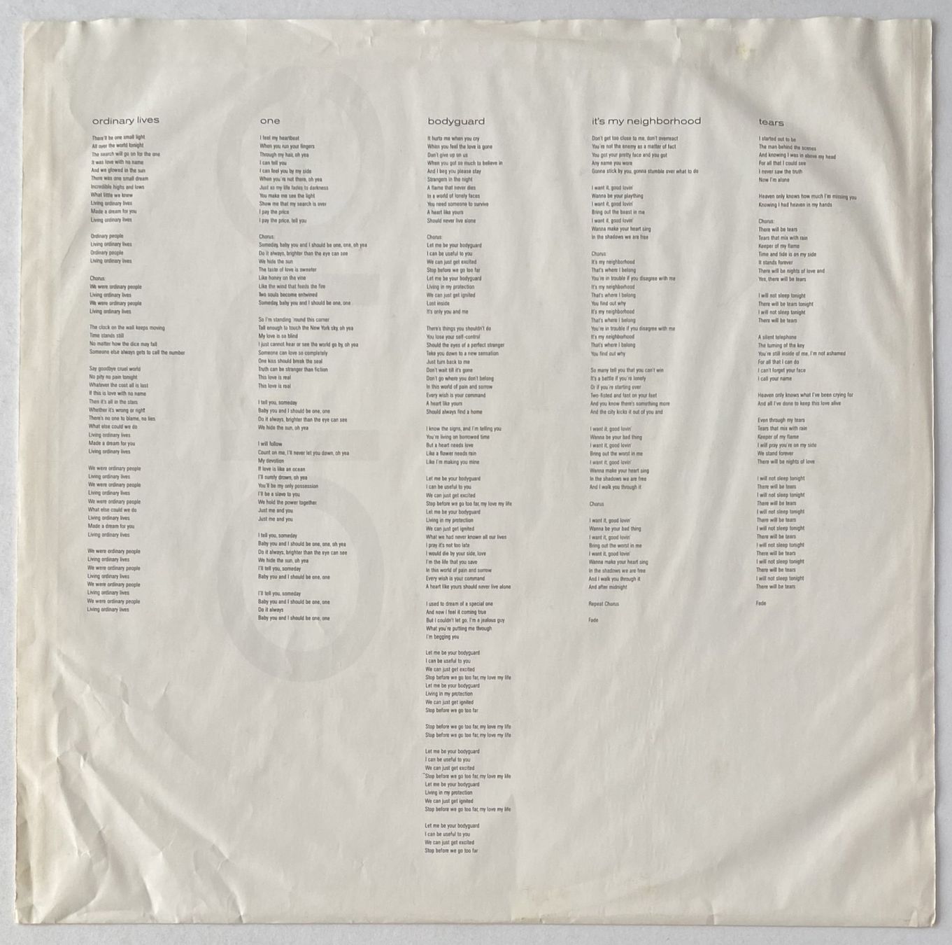 Schallplatten: Bee Gees, One – Gebraucht aus Flums von Empe1 2