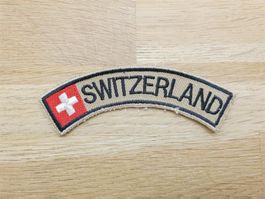 Aufnäher SWITZERLAND Schweizerkreuz