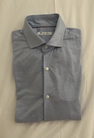 Loro Piana leichtes Herrenhemd L