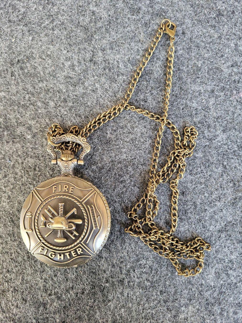 Montres: Taschenuhr Firefighter Quartz mit Kette neu – Neuf (Voir description) à Tegerfelden par Tiggerfreund