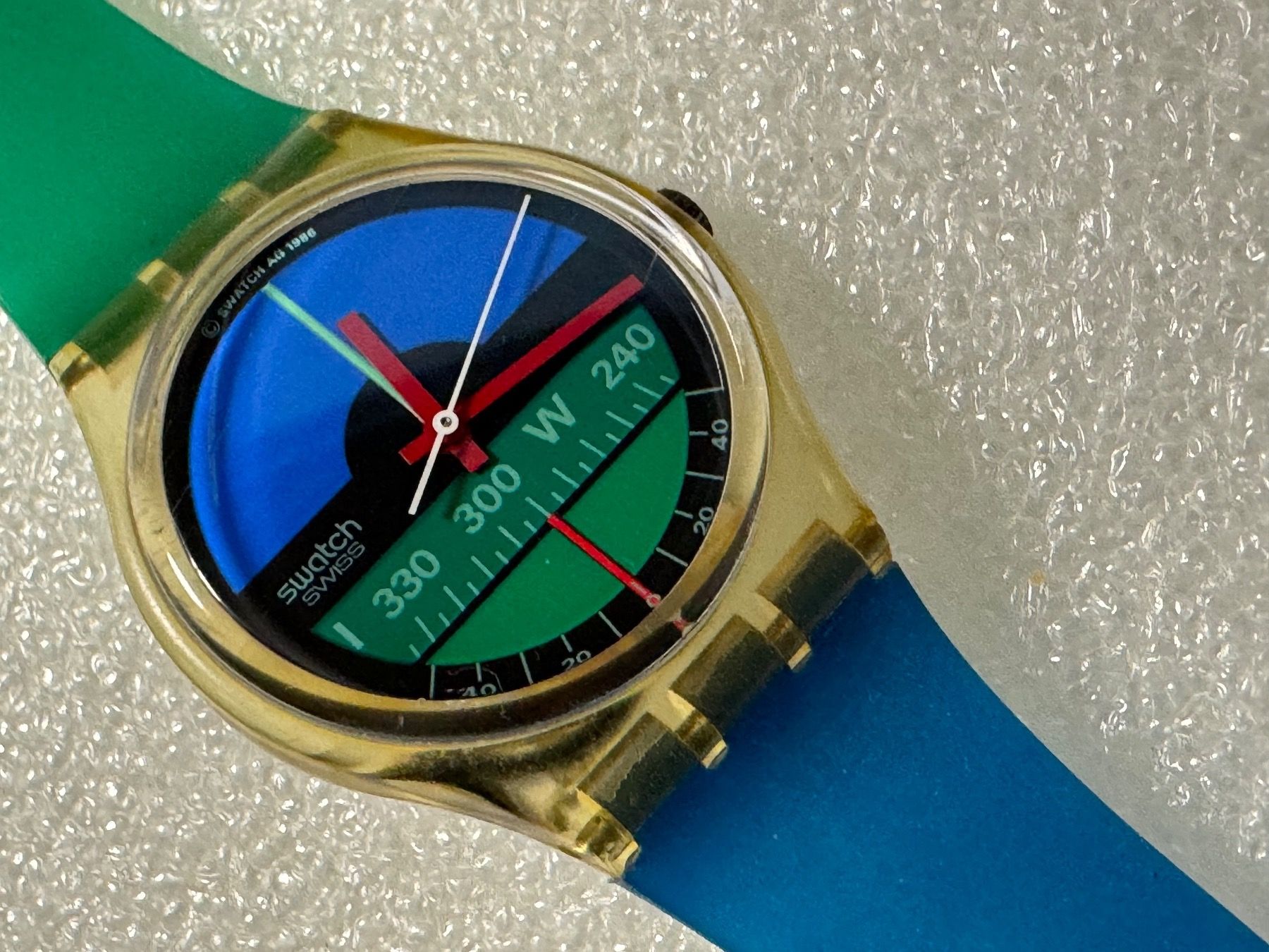 SWATCH*GK102*NAUTILUS*1986*Top Zustand*Sehr RAR*6385-P/541 (D 
