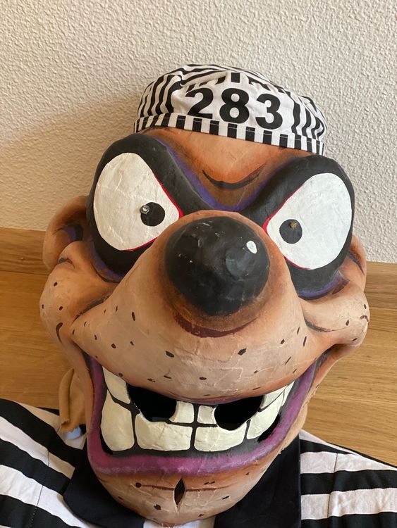 Panzerknacker - Fasnachtskostüm komplett mit Larve (Maske) | Acheter