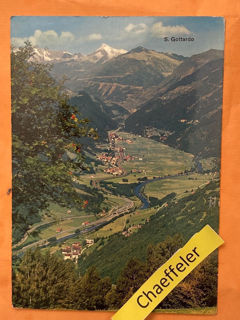 Cartes postales: Feldpost: Panorama Ambri-Piotta con – D'occasion à Zürich par Chaeffeler