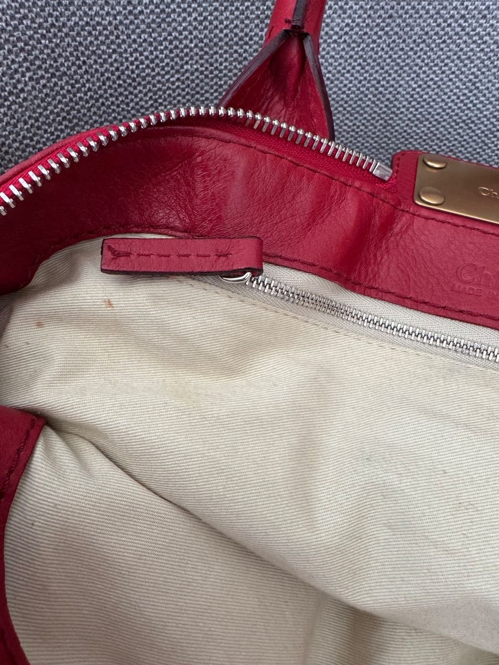Chloé Borse da donna: Rote Chloé Paddington Dome Tasche – Usato da Balsthal venduto da armenharut 5
