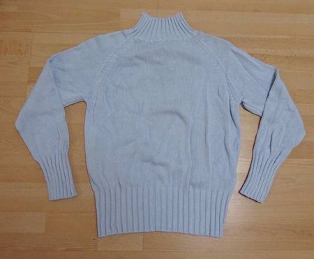 Passport - Rollkragenpullover - blau - Gr. S