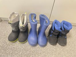 3 Paar Winterschuhe 
