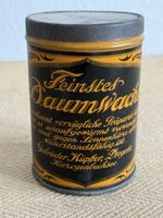Alte Blechdose Baumwachs Küpfer Drogerie Herzogenbuchsee