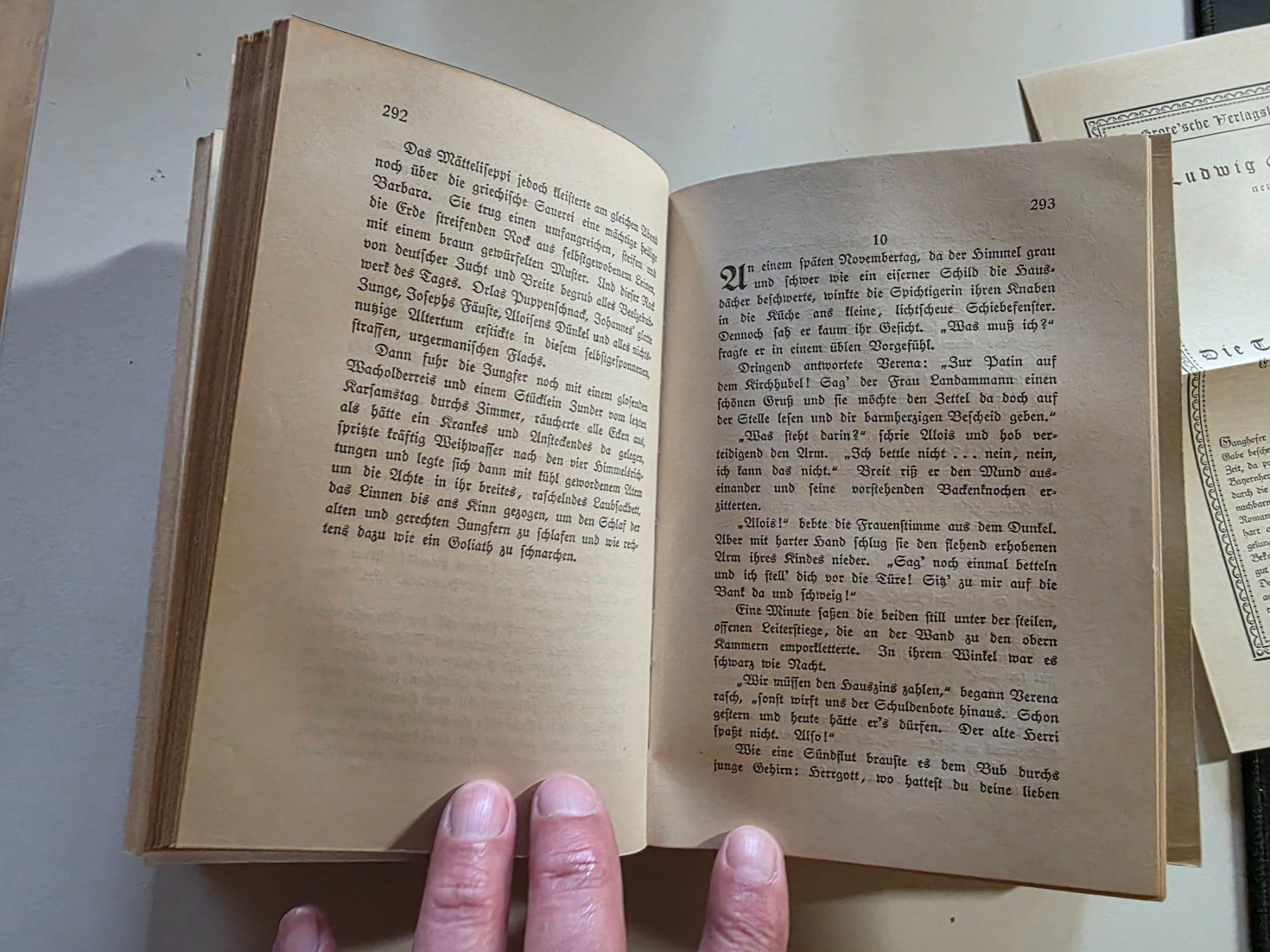 Libri: Heinrich Federer - Das Mätteliseppi - 1916 – Usato da Walterswil BE venduto da Lonitti 9