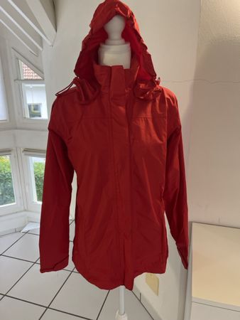 Crane Damen Regenjacke, rot, Gr. S - Top Zustand!