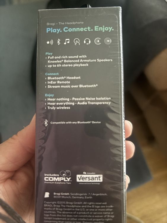 Kopfhörer: Écouteur Bluetooth – Neu und originalverpackt aus Lausanne von isabelle0279 2