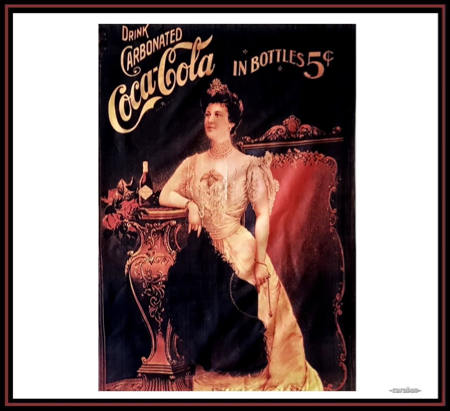 Bandiere: Fahne *Coca Cola* – Nuovo (secondo la descrizione) da Winterthur venduto da -carabao-