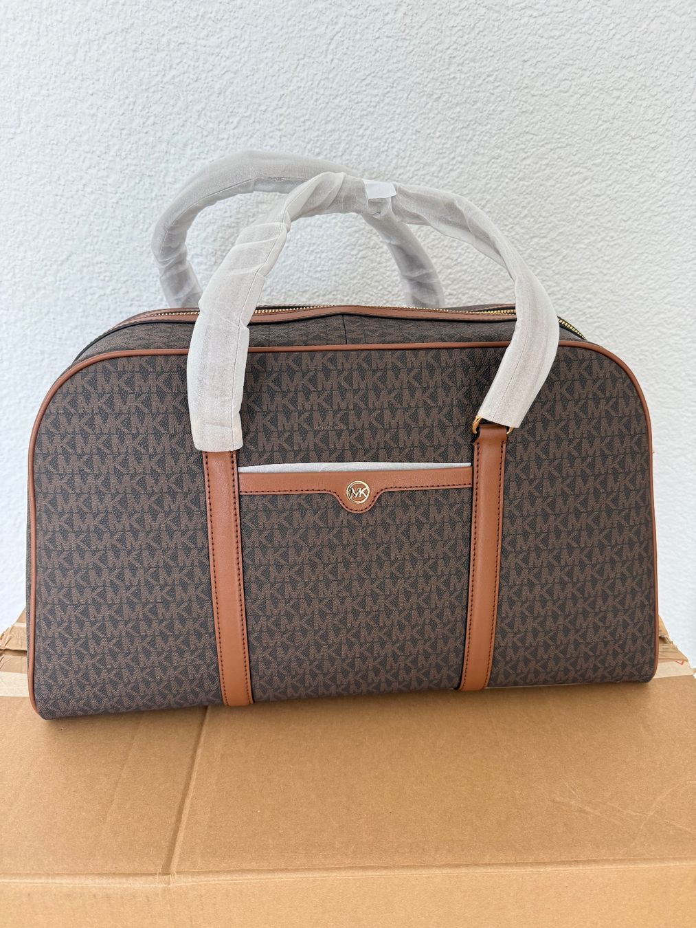 Michael Kors Borse da donna: Michael Kors Weekender brown – Nuovo e nell'imballaggio originale da Wiedlisbach venduto da Sistershop 1