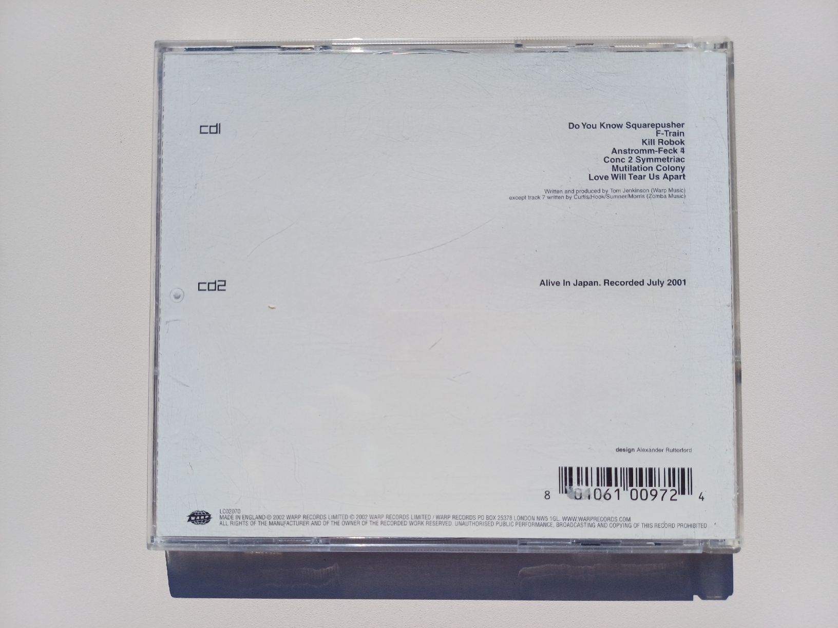 CDs: Squarepusher "Do you know Squarepusher/Alive in Japan" CDx2 – Gebraucht aus Begnins von Drastic-Sound 1