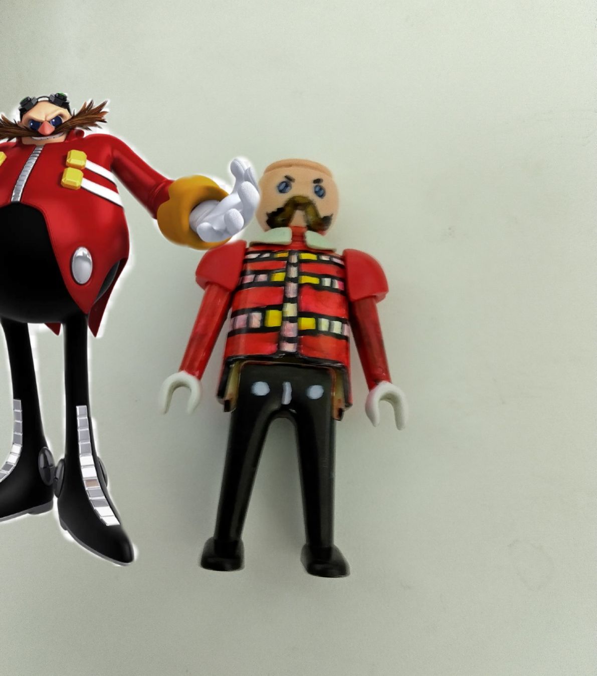 Playmobil Giocattoli: Dr. Eggman Figur vs Sonic, Custom Figur Playmobil Unikat – Usato da Zofingen venduto da Lechim01 1