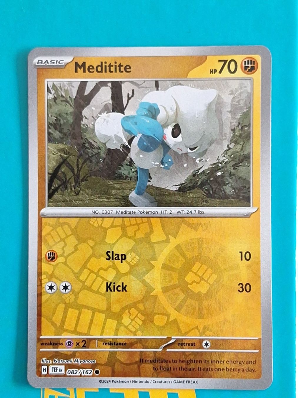 Pokémon Carte collezionabili: Meditite - Pokemon Temporal Forces Reverse Holo - #2.6 – Usato da Altstätten SG venduto da GGsGameshop