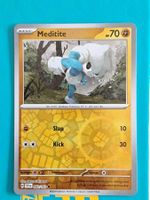 Meditite - Pokemon Temporal Forces Reverse Holo - #2.6