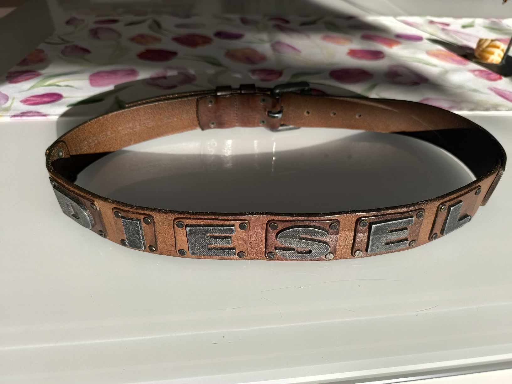 Diesel Cinture: Diesel Leder Gürtel 85 – Usato da Oensingen venduto da Outlet_Super_Sale