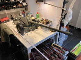Standmodell Wehrmacht Metall Kanone 1/6 Pak 43/41 Modell