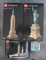 SET: Lego 21042, 21046, 21028, 40367 "New York" - NEU