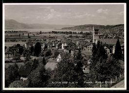 AK Uznach, Blick zum Zürichsee